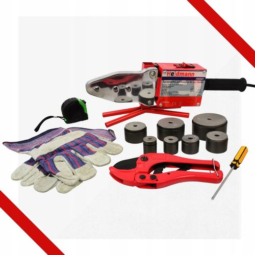 ZGRZEWARKA DO ZGRZEWANIA RUR PP PCV 2700W ZESTAW na Arena.pl