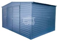 Schowek Domek Ogrodowy 4x3m Brama Dwuskrzydłowa  Dach dwuspadowy GP490