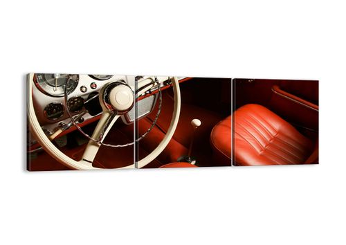 Obraz Na Płótnie - Samochód Retro - 120X40 Cm - Ca120X40-0149 na Arena.pl