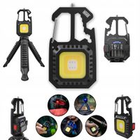 Lampka latarka Newell Lunar Multitool karabińczyk statyw czerwony LED USB-C