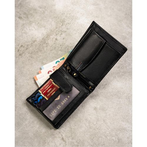 zestaw prezentowy: portfel męski ze skóry naturalnej i brelok - peterson na Arena.pl