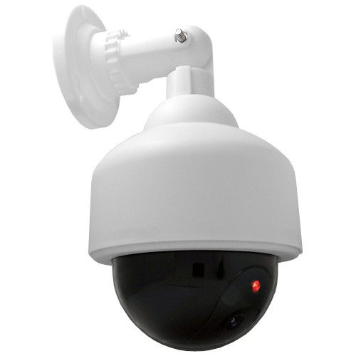 ATRAPA KAMERY KOPUŁKOWEJ MONITORING OBROTOWA LED zdjęcie 1