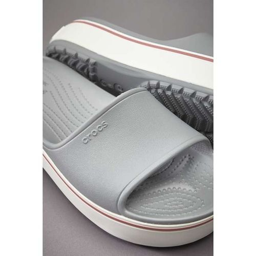 Crocs CROCBAND PLATFORM SLIDE 04M LIGHT GREY ROSE M5 na Arena.pl