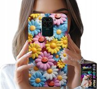 ETUI DO XIAOMI NOTE 9 - KOLOROWE KWIATKI, STOKROTKI FUTERAŁ CASE
