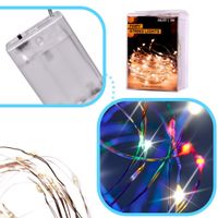 LAMPKI LED DRUCIKI DEKORACYJNE 5M 50LED MULTIKOLOR WYSOKA JAKOŚĆ WYKONANIA