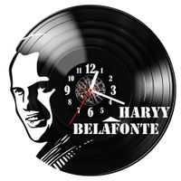 Zegar ścienny z płyty winylowej Haryy Belafonte 1336.14
