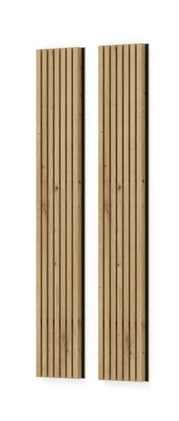 Panel ścienny AURIS 2x137 cm lamele MDF dekoracyjny dąb artisan zdjęcie 1