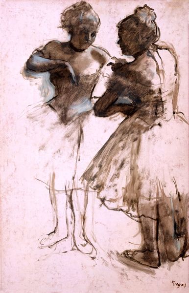 Two Dancers, Edgar Degas - plakat 50x70 cm zdjęcie 1