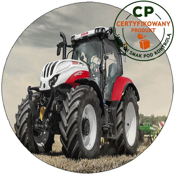 Opłatek na tort Traktor - Ciągnik zdjęcie 1