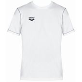 ARENA KOSZULKA T-SHIRT UNISEX TL S/S TEE BASEN TRENING BIAŁA ROZMIAR S