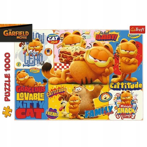 puzzle 1000 przygody garfielda 10935 na Arena.pl