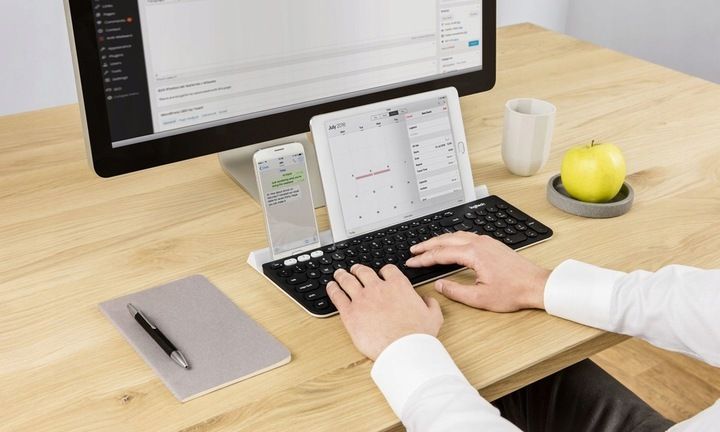 Klawiatura Logitech K780 do komputera PC / MAC telefonu iOS / Android zdjęcie 7