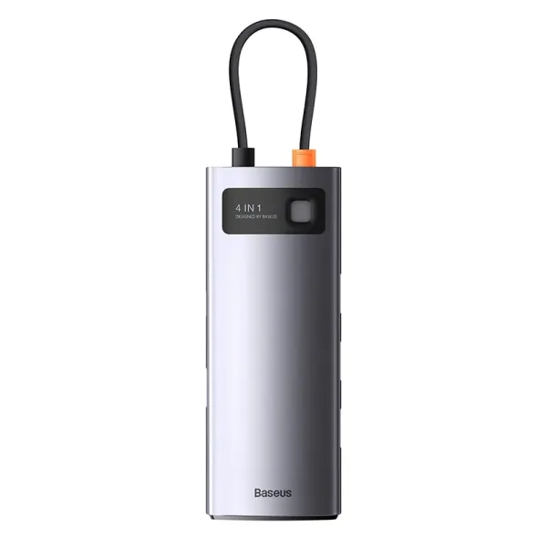 Hub USB Baseus Metal Gleam 4x USB 3.0 5Gbps DO USB-C zdjęcie 1