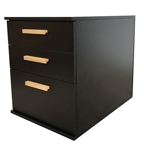 Kontener Jowisz Czarny szuflady MebleKreator zdjęcie 1