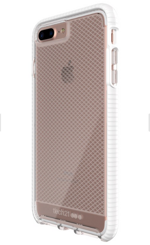 TECH21 EVO CHECK Apple iPhone X - CLEAR / WHITE na Arena.pl