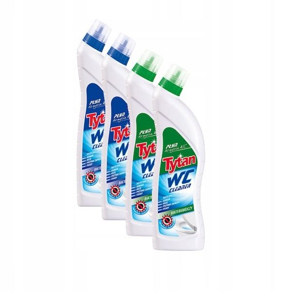 Płyn do mycia WC Tytan 4x700g HIT SPRZEDAŻY zdjęcie 1