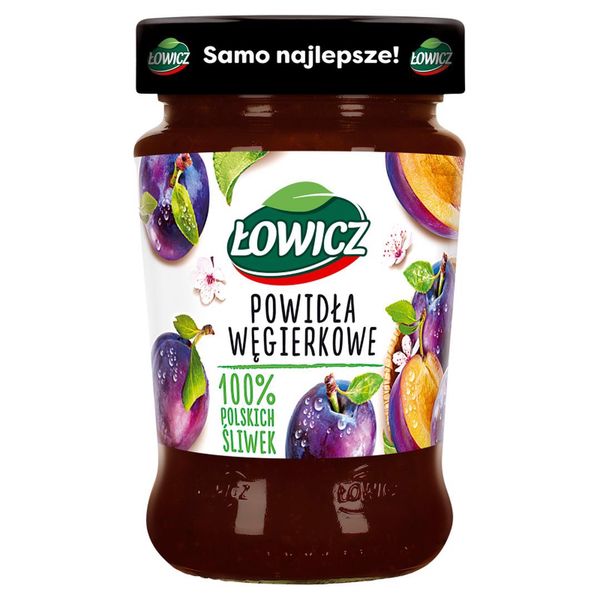 Łowicz Powidła węgierkowe 290 g zdjęcie 1