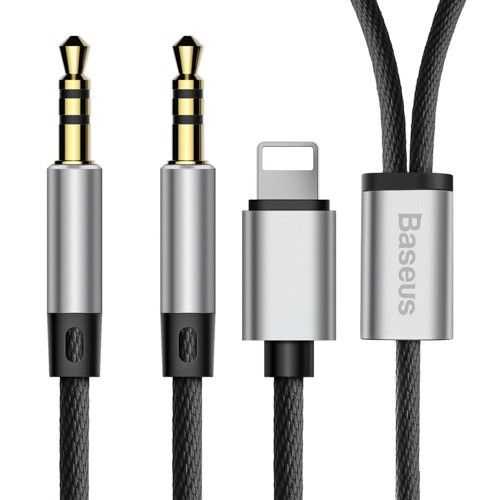 Kabel BASEUS L33 audio 2x + Lighting Apple na Arena.pl