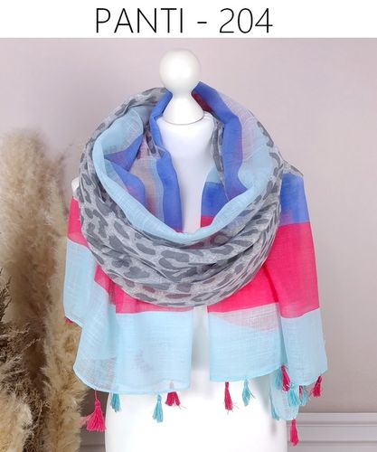 PAREO CHUSTA PLAŻOWA FRĘDZLE narzutka tunika SZAL W PANTERKĘ - modne KOLORY na Arena.pl