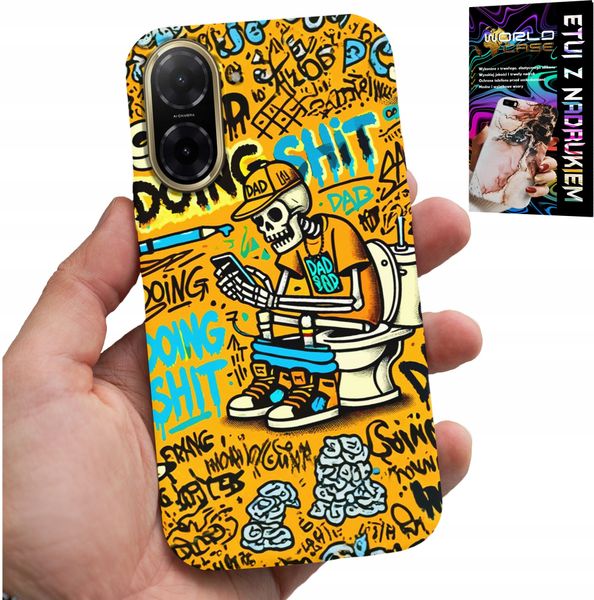 ETUI DO XIAOMI REDMI A5 - DOING SHIT KOŚCIOTRUP NA KIBLU CASE zdjęcie 1
