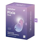 bezdotykowy stymulator łechtaczki satisfyer pixie dust fioletoworóżowy