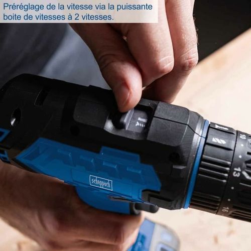 Wiertarka udarowa Scheppach c-cd45-x 20 V na Arena.pl