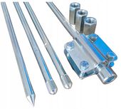 UZIOM ODGROMOWY PRĘT SZPILKA ODGROM PV KOMPLET 6MB (4x1,5m) M16 +