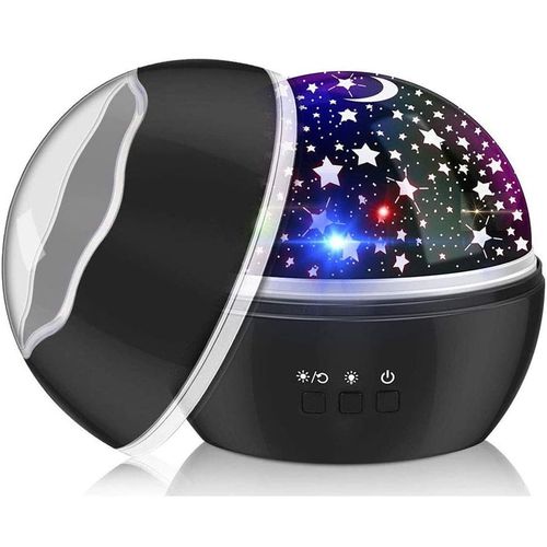 Projektor gwiazd lampka nocna rzutnik 2x Wzory na Arena.pl