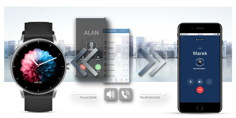 smartwatch gravity gt2-6 zdjęcie 8