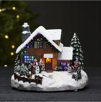 Szwedzka dekoracja świąteczna WINTERVILLE z LED