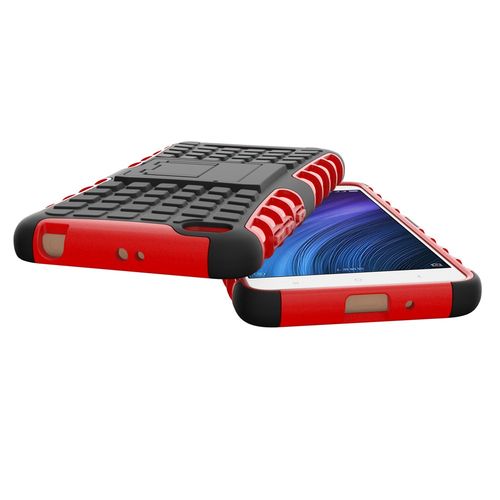 Pancerne etui Kickstand Xiaomi Redmi 4A czerwone na Arena.pl