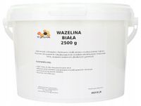 WAZELINA TECHNICZNA BIAŁA SMAROWANIE USZCZELEK BEZKWASOWA NISKOTOPLIW 2,5kg