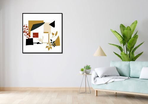 Plakat 90x90cm Wyłamany Ogród na Arena.pl