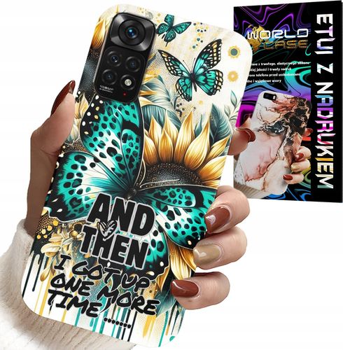 ETUI DO XIAOMI NOTE 11 PRO - AND THEN I GOT UP, KOBIECE WZORY + FOLIA na Arena.pl