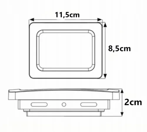 HALOGEN Naświetlacz LAMPA LED 20W IP65 Reflektor na Arena.pl