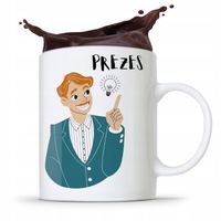 Dla Prezesa Viceprezesa Kubek Prezes Prezent Z Nadrukiem Ze Zdjęciem