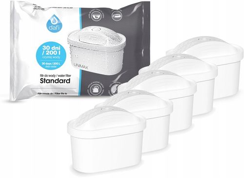 Filtr / Filtry Wkład Dafi Unimax do dzbanka filtrującego wodę | 5 szt. na Arena.pl
