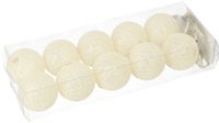 kule led lampki na baterie 10szt. COTTON BALLS | 475332