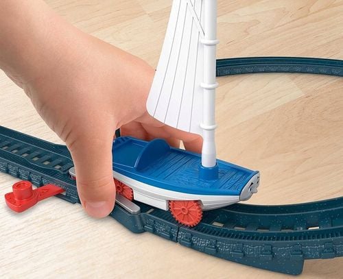 FISHER PRICE TOMEK I PRZYJACIELE MOST ZWODZONY ZESTAW TORÓW + lokomotywka na Arena.pl