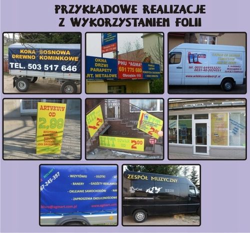 GODZINY OTWARCIA naklejka na okno szybę sklep czyn na Arena.pl