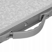 Stół turystyczny składany, stolik kempingowy ogrodowy 60x45x25 cm - Palisad