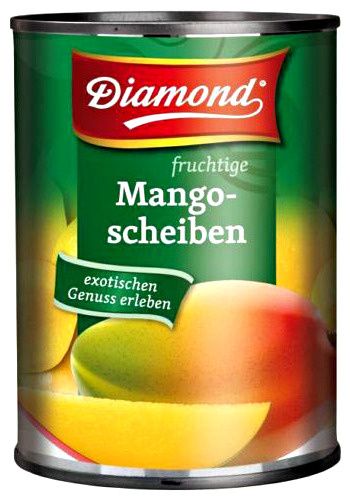 Mango, połówki w syropie lekko słodzonym 425g Diamond zdjęcie 1