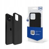 Etui 3MK Silicone Case Apple iPhone 12 Mini czarny