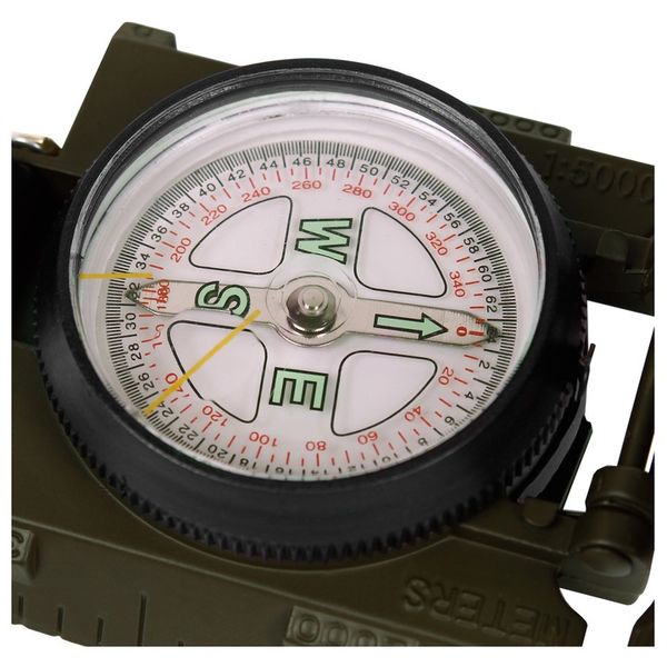 KOMPAS TURYSTYCZNY BUSOLA METALOWY MIL-TEC US RANGER PODŚWIETLANY OLIVE zdjęcie 5