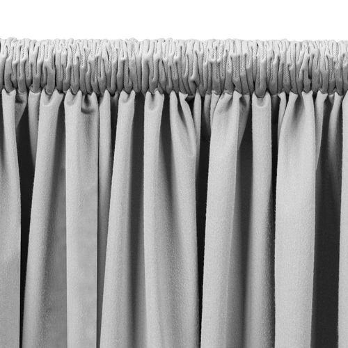 Zasłona VILA velvetowa z tunelem 265x270 butelkowa zieleń wzór 1 Homede na Arena.pl