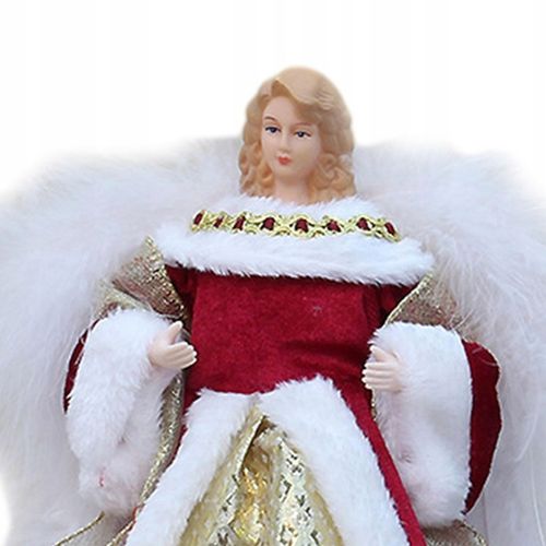 Topper z drzewa anioła, dekoracja świąteczna, figurka anioła do sypialni, na Arena.pl