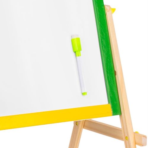 Tablica Magnetyczna Obrotowa Kredowa Dwustronna dla Dzieci Suchościeralna na Arena.pl