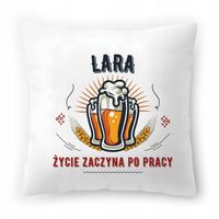 Poduszka Dla Lary Na Urodziny Imieniny Prezent Z Nadrukiem Ze Zdjęciem