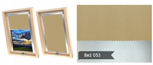 Roleta Dachowa Zaciemniająca do okien FAKRO 78x98 na Arena.pl