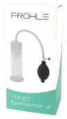 frohle pp003 transparentna pompa prożniowa l 20cm, system kulowy